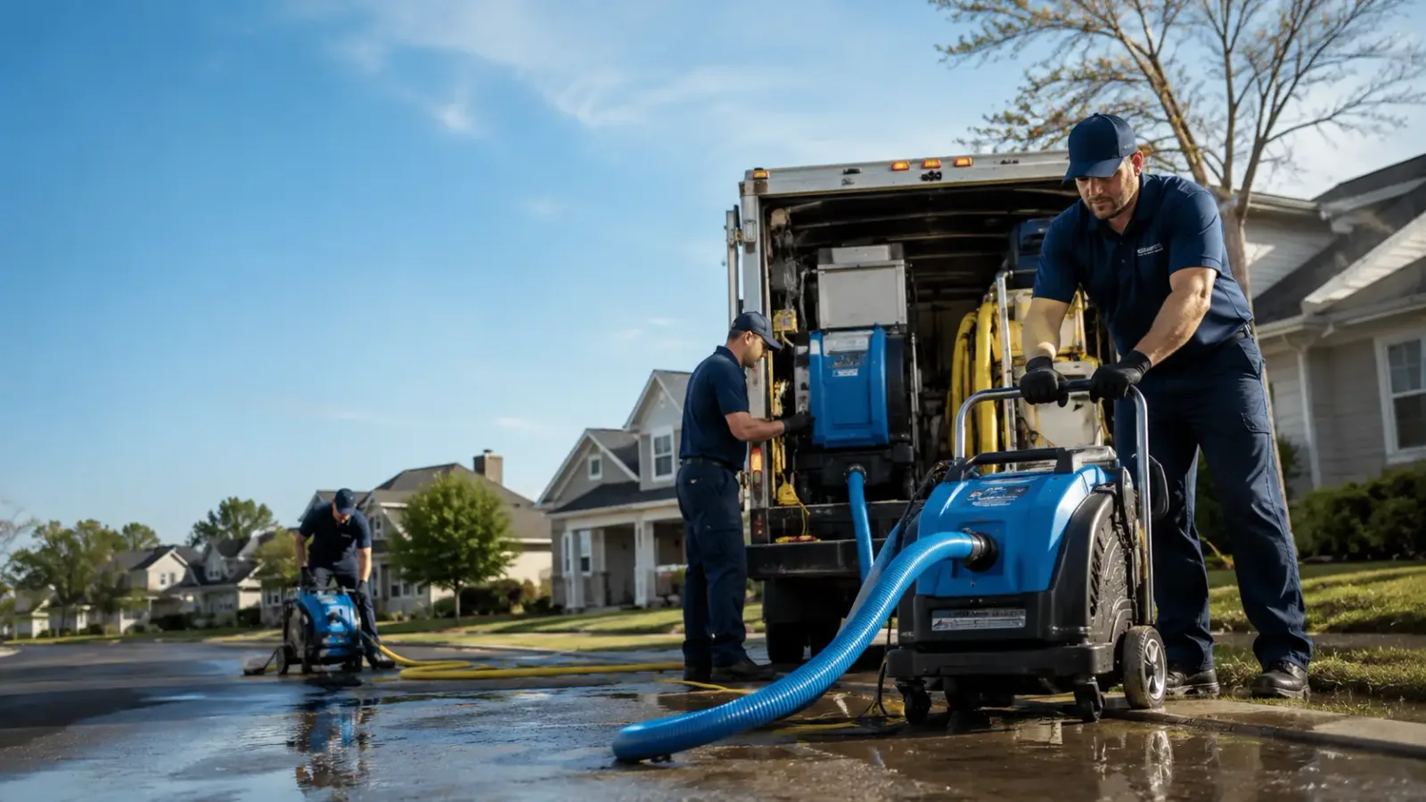 Flood Damage Cleanup in Belvue, KS